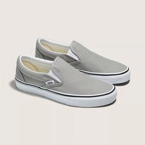 Vans Women’s Gray Slip-On Shoes